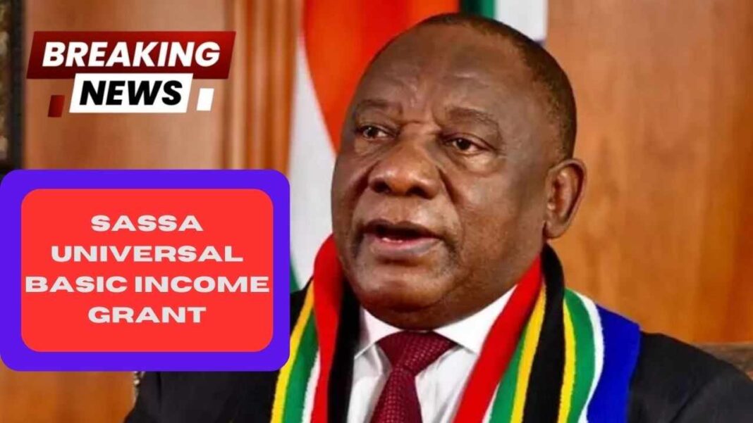 SASSA Universal Basic Income Grant