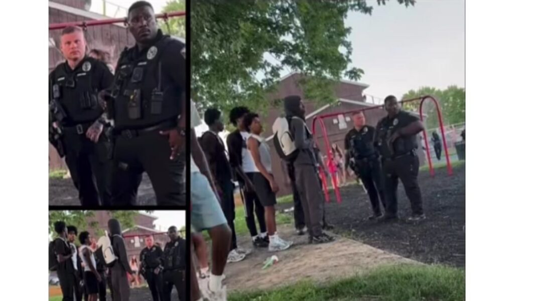 teens removed from park