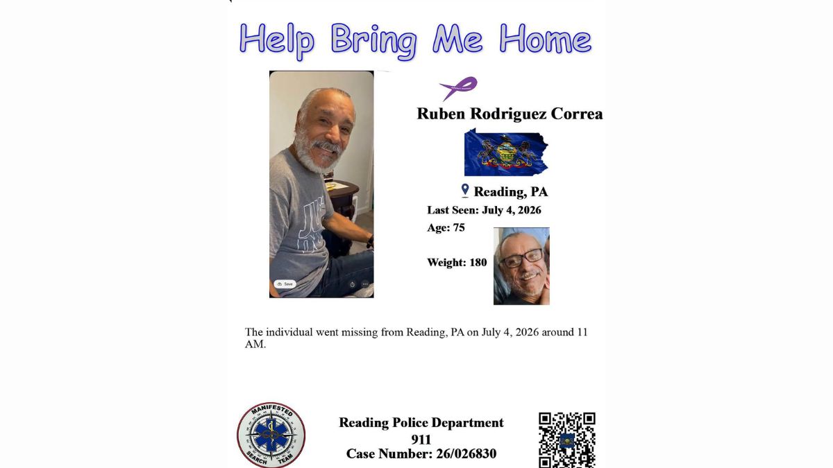 Ruben Rodriguez Correa missing
