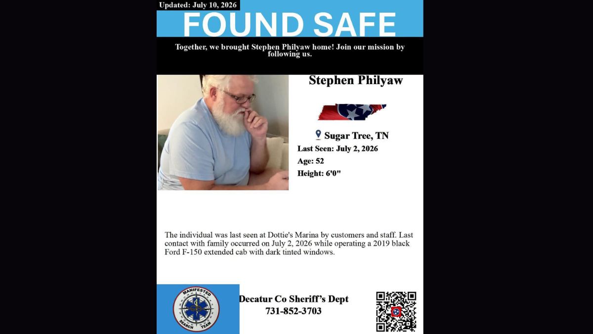 Stephen Doug Philyaw missing