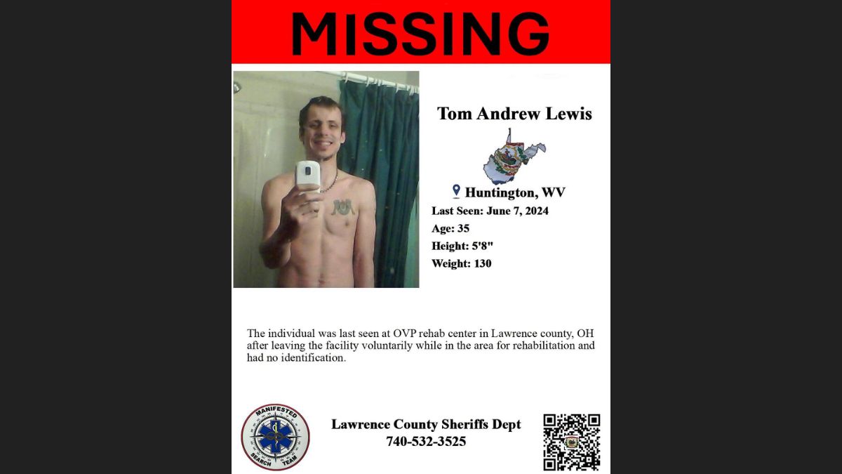 Tom Andrew Lewis missing